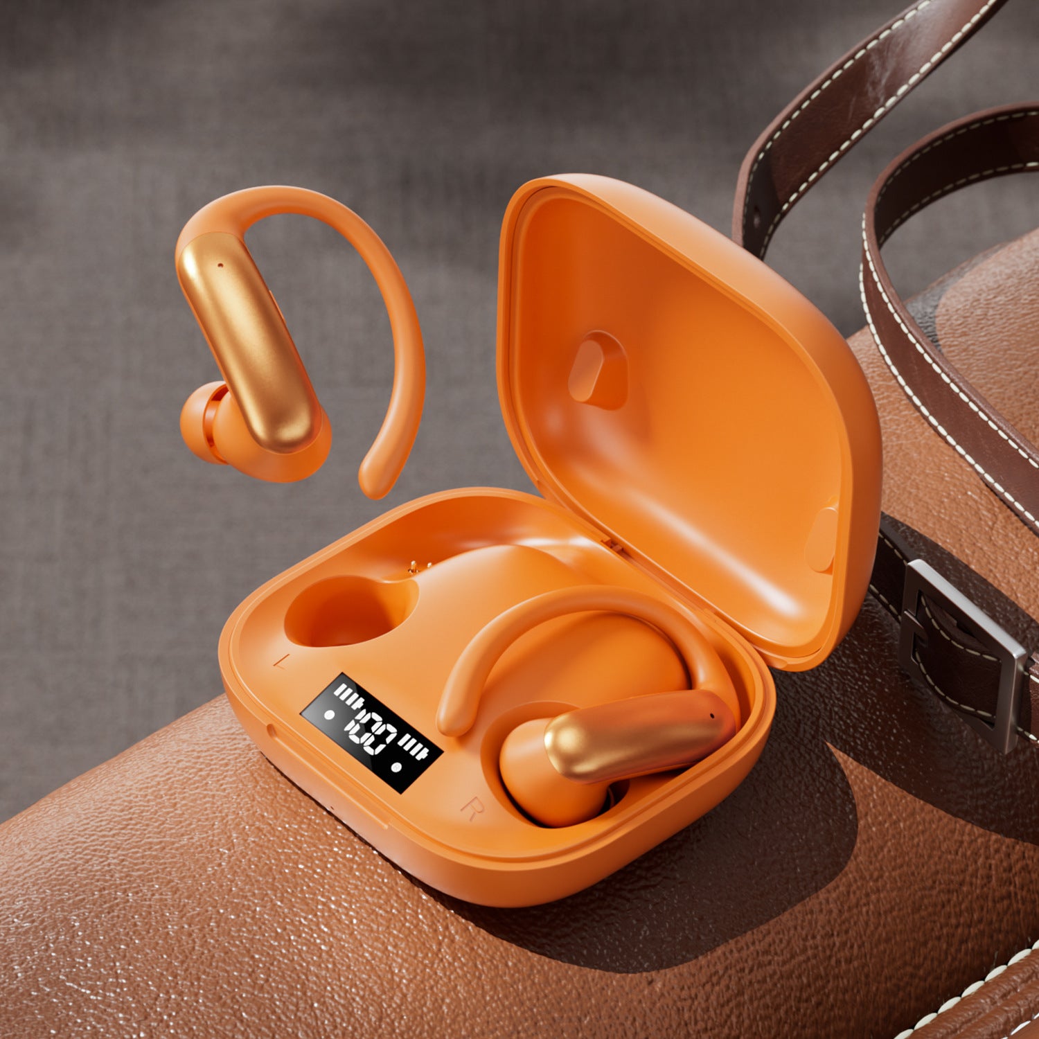 New M144Long Battery Life Ear-Hook and In-Ear Headphones Private Model High Appearance Wireless Bluetooth Headphones Wholesale