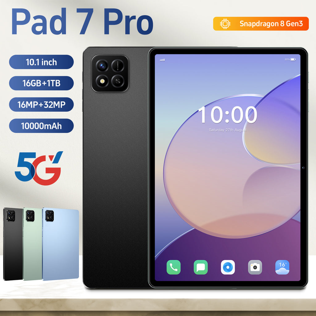 New Global Exclusive16+1T High Definition Screen Smart Tablet Pad 7 Pro Source Manufacturer