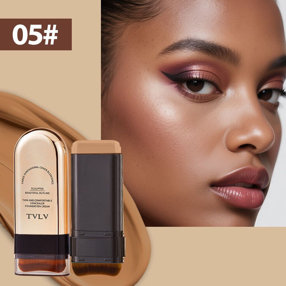 Eraser Double-ended Foundation Cream20g Concealer Moisturizing Long-lasting Makeup Removal Matte Lightweight Foundation