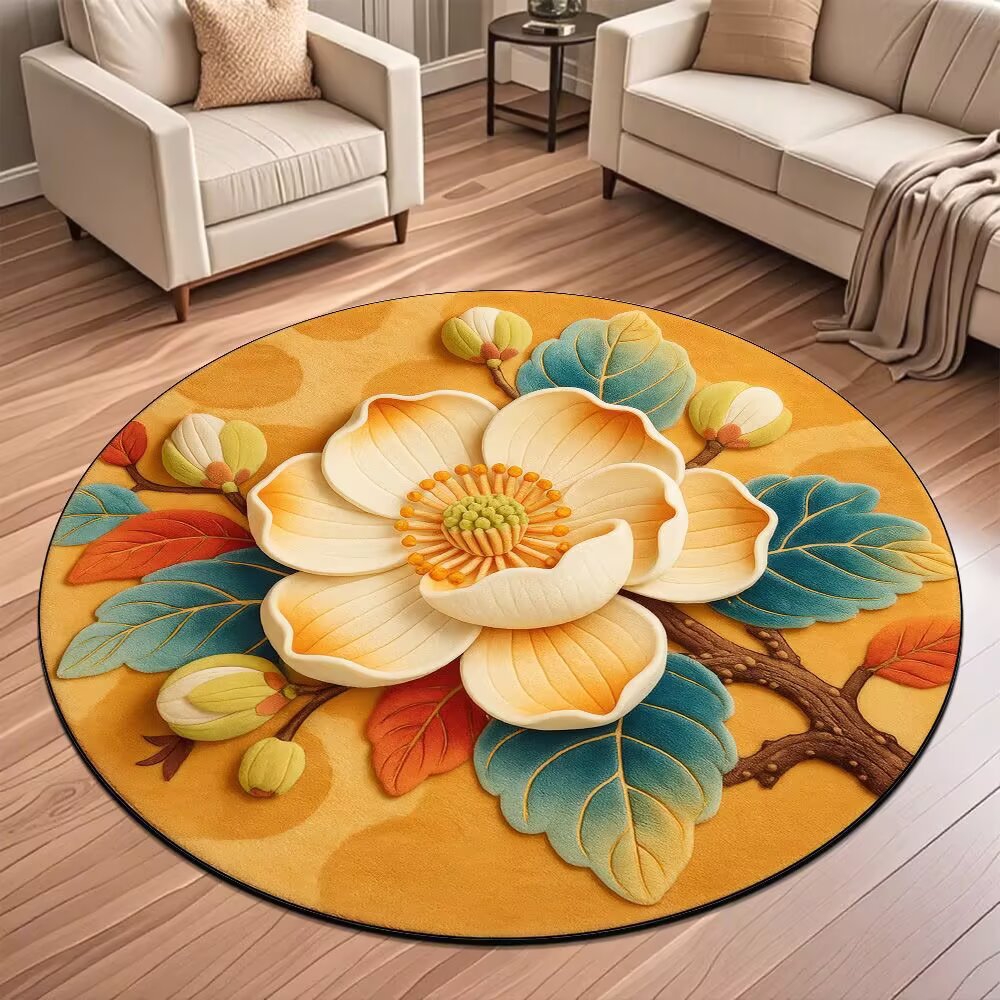 Carpet for Living Room Large Area Easy to Maintain Sofa Coffee Table Decorative Rug Home Entrance Study Room Dirt-Resistant Crystal Velvet Carpet