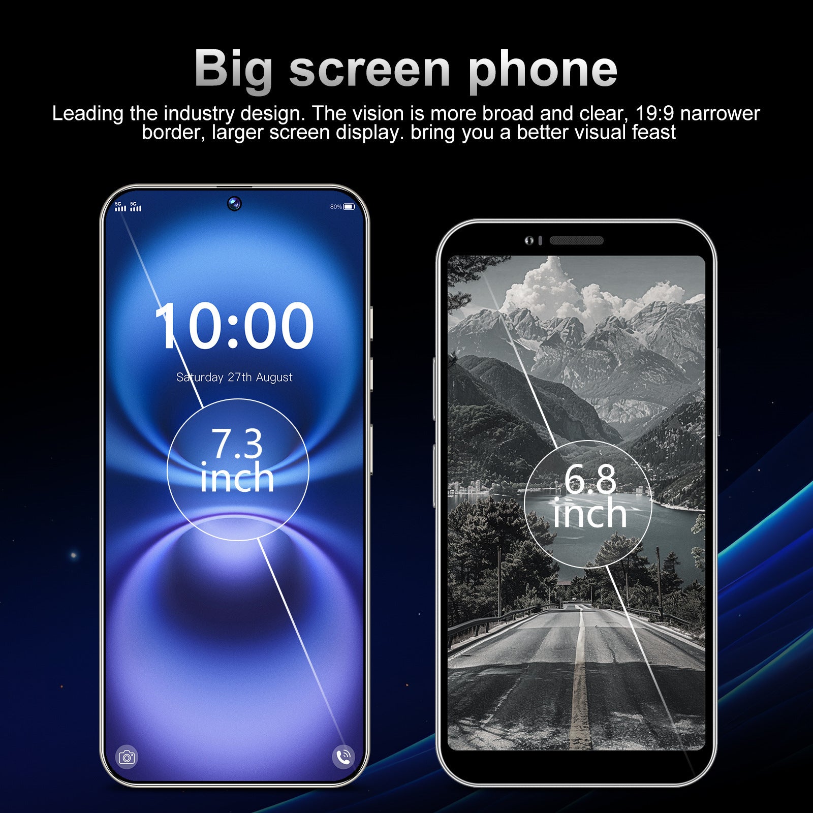 Globally Exclusive for Mobile Phones S25Ultra Large Screen HD4+64G Large Memory Wholesale Source