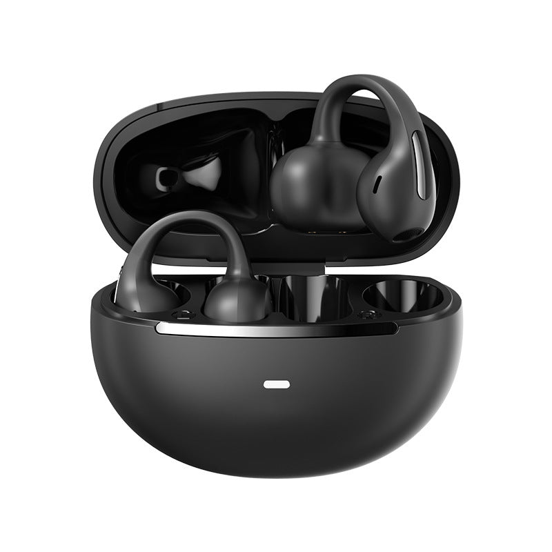 2025Popular M136Clip-on Bluetooth Earphones High Aesthetic Long Battery Life Non-in-ear Wireless Bluetooth Earphones