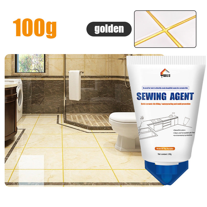 Tile Grout Sealer Floor Tile Kitchen Bathroom Anti-Mold Sealant Sink Toilet Glass Glue Magnetic Tile