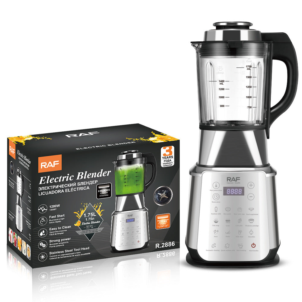 RAF European Standard Multi-Functional Food Processor Meat Grinder Grinder Automatic Blender Household R2886