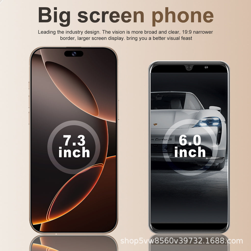 Hot Sale A16ProMax Android Intelligence5G Mobile Phone16+1T Factory Direct Sales Mobile Phones