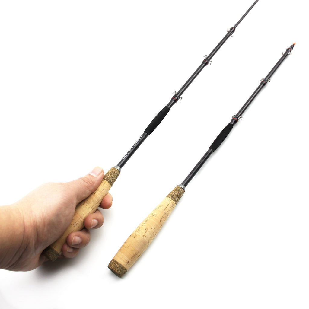European and American Ice Fishing Rod Carbon Winter Fishing Rod Shrimp Rod Raft Rod Ultra-light Portable Winter Fishing Rod Fish Rod