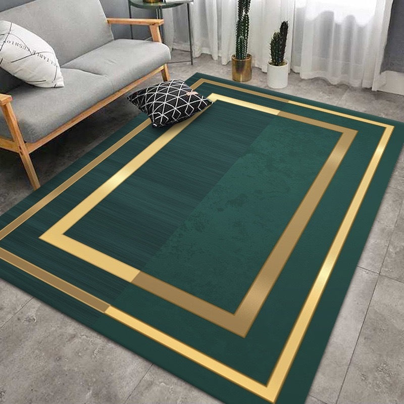 Simple Modern Minimalist Style Carpet Living Room Coffee Table Rug Bedroom Full Bedside Mat Rectangular Home Rug