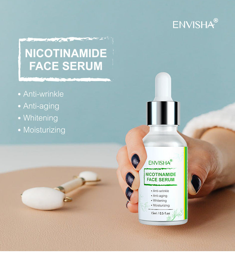 Full English ENVISHA Niacinamide Facial Serum Moisturizing Anti-Wrinkle Firming Liquid Essence Export