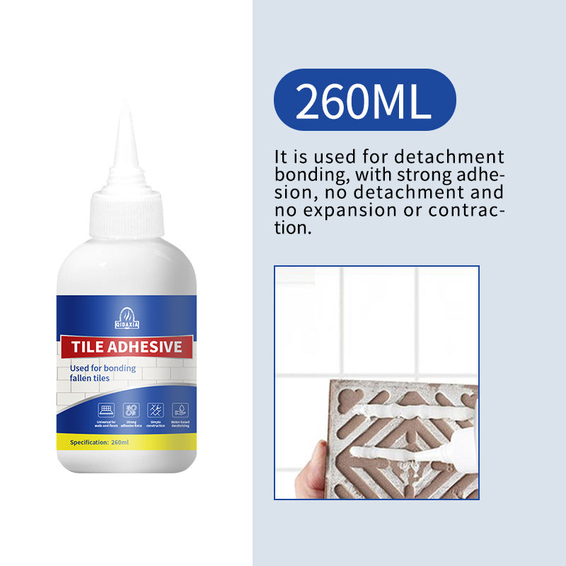 Tile Adhesive Cement Repair Floor Tile Hollow Drum Penetration Bonding Repair Wall Tile Falling Back Adhesive Strong Bonding Agent