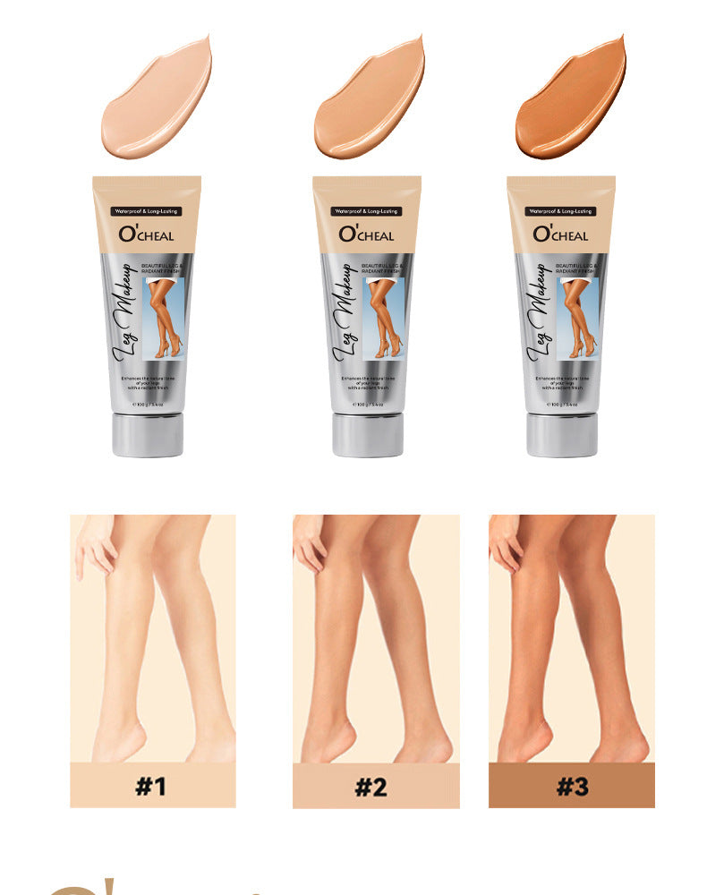 tk Leg Beauty Cream Concealer Moisturizing Cream100g Nude Feel Stockings Leg Body Concealer Stage Makeup Special Foundation Cream