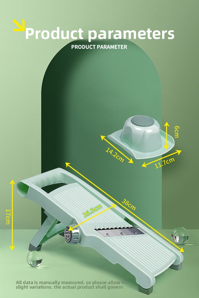 Household Multifunctional Vegetable Cutter Fruit Slicer Kitchen Convenient Lemon Slicer Potato Shredder Vegetable Cutter