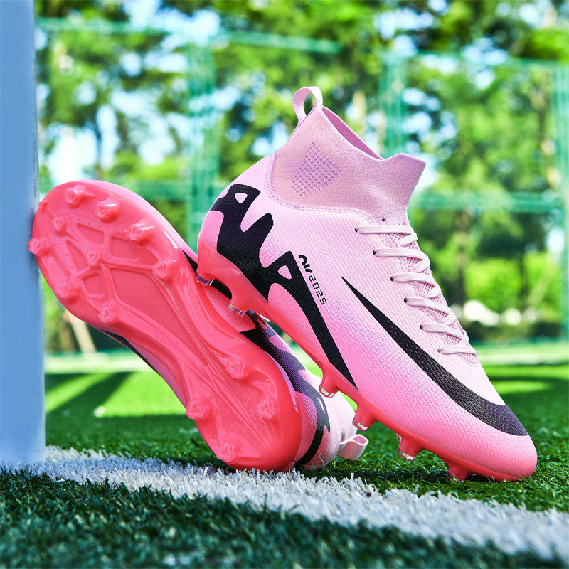 Assassin15Men's Football Shoes for Primary and Secondary School Students and Teenagers AG Spike tf Broken Nail Adult Competition Training Shoes