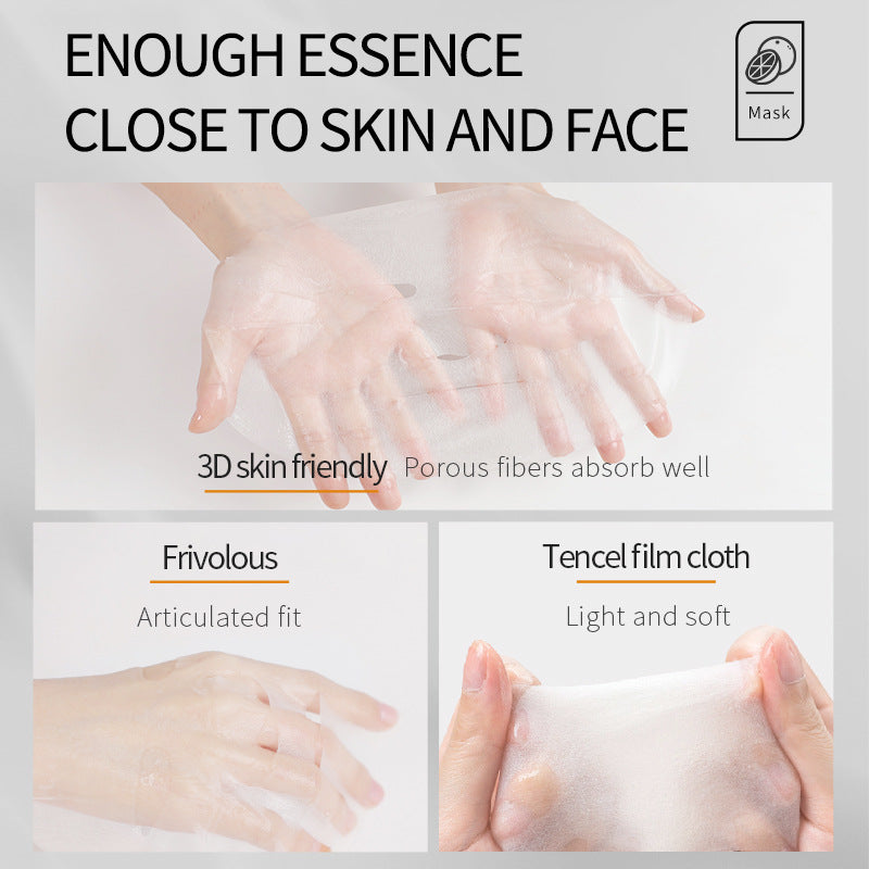 Vitamin C Facial Mask25gSADOER Hydrating Moisturizing and Nourishing VC Facial Mask Sheet Pack Live Export Wholesale