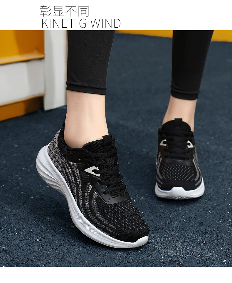 Plus Size Women's Shoes Mesh Breathable Sports Shoes Casual Shoes Lightweight Student Running Shoes Soft Sole Travel Shoes