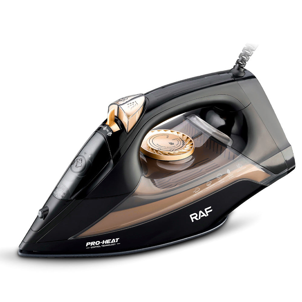 RAF European Standard Steam Iron Portable Ironing Machine Three-speed temperature-adjustable pressure-type high-power electric iron