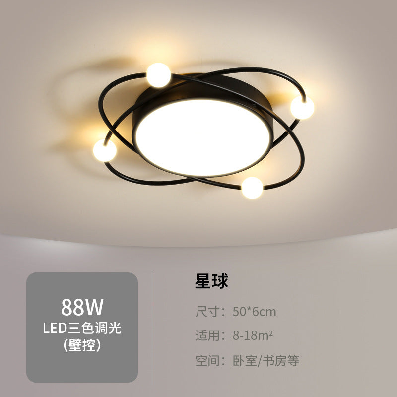 Nordic Lighting Fixtures led Ceiling Lamp2025New Year's Creative Internet Celebrity Master Bedroom Simple Modern Bedroom Lighting Room