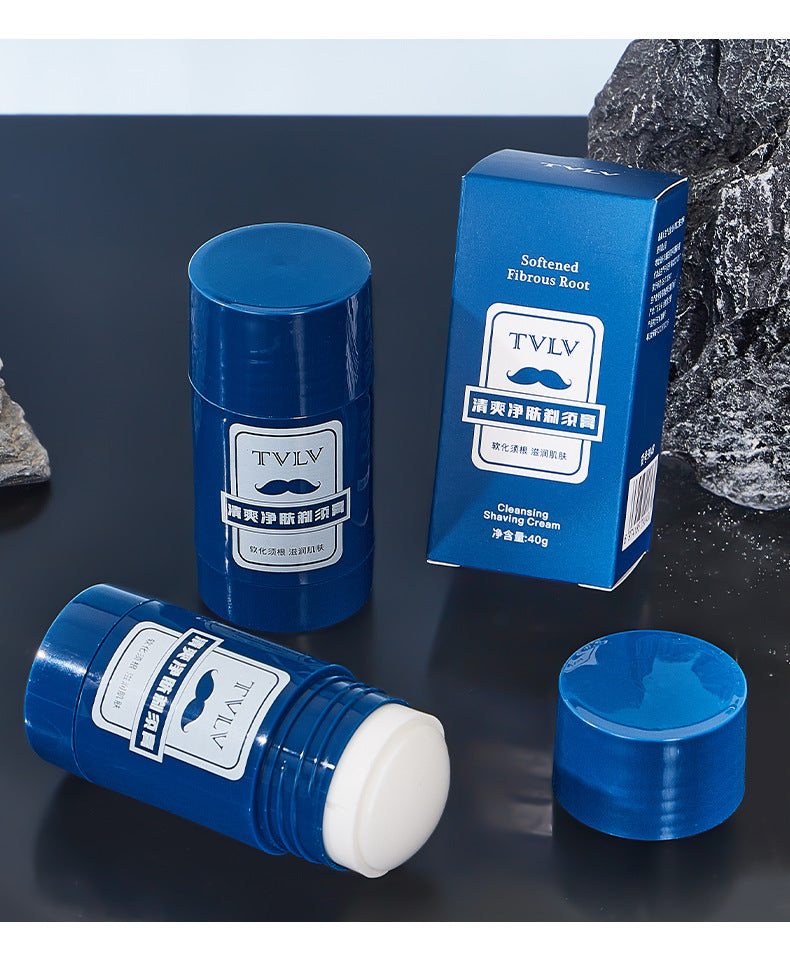 Domestic E-commerce Dropshipping Shaving Cream Foam Men's Moisturizing Cream Shaving Foam Shaving Foam Physical Wholesale