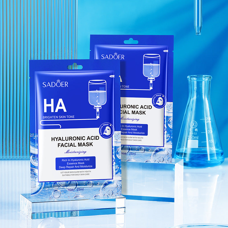 Mask SADOER Hyaluronic Acid Vitamin E Oligopeptide Hydrating Moisturizing Tablets  Foreign Trade Wholesale