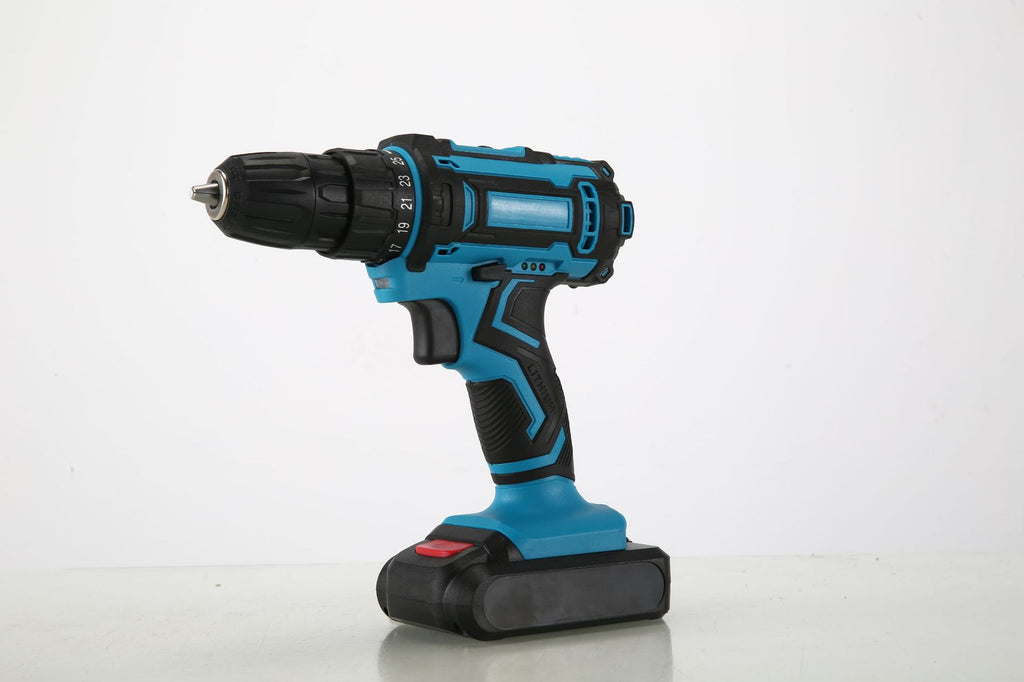Manufacturer wholesale household rechargeable electric drill hand drill Lithium Battery Dual-Speed Pistol Drill Electric Hand Drill Cordless Lithium Drill