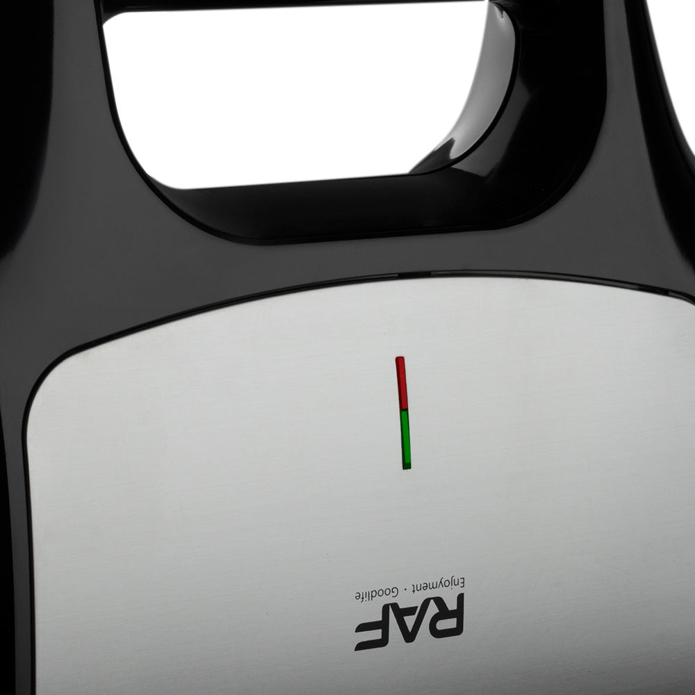 RAF European Standard Sandwich Maker Household Multifunctional 3-in-1 Waffle Maker Breakfast Machine Portable Baking