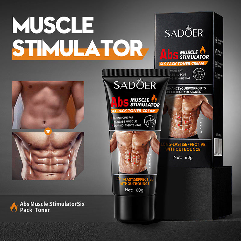 Men's Abdominal Shaping Heating Cream60g SADOER Waist and abdomen slimming cream  wholesale
