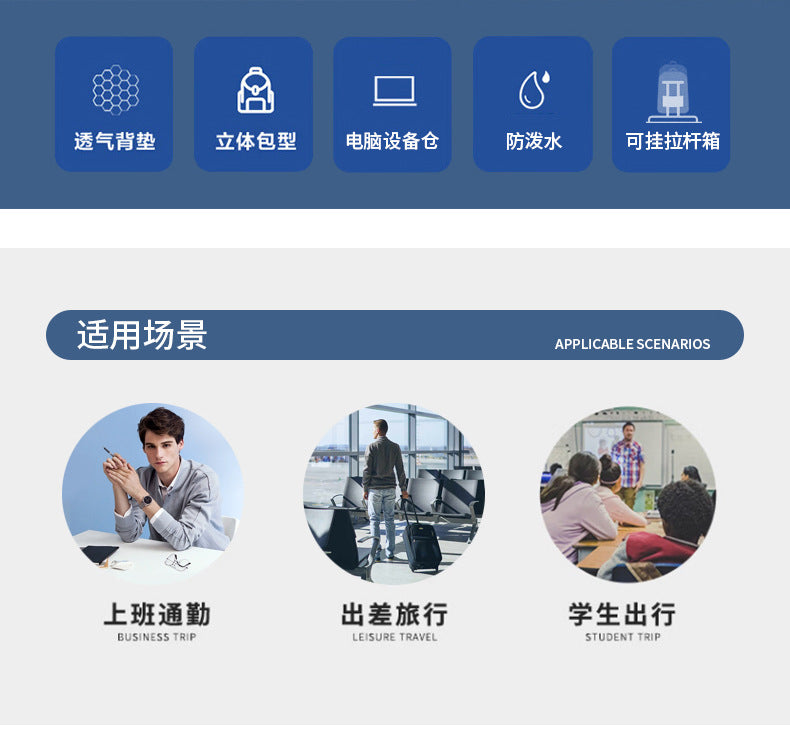 Sports Backpack Mountaineering Bag Travel Large Capacity Waterproof Multifunctional Computer Bag Outdoor Travel Men's Bag