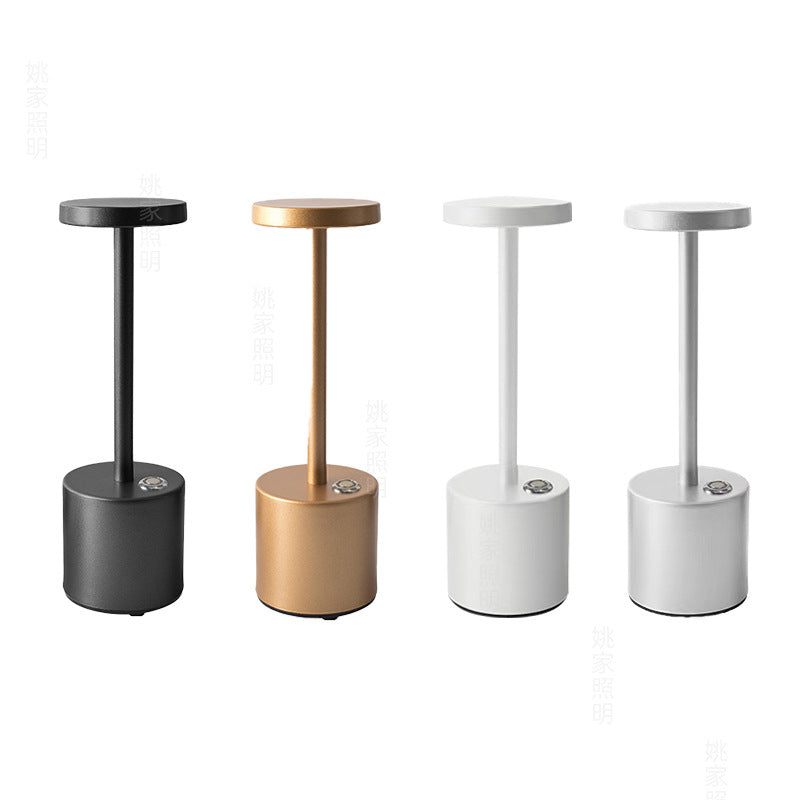Amazon Bestselling Industrial Light26cm I-shaped Desk Lamp Creative Atmosphere Table Lamp Bar Dining Touch Night Light