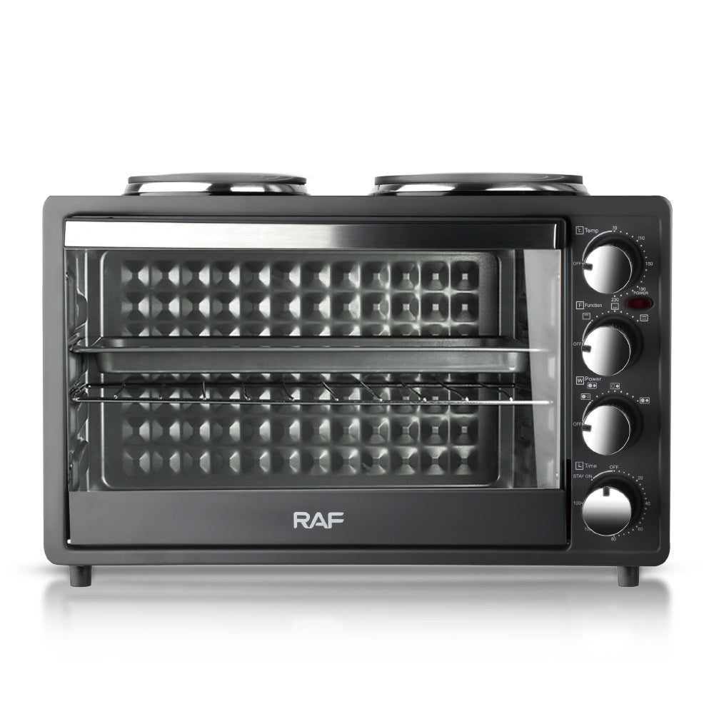 RAF Specially designed for European and American standard electric ovens and electric stoves with dual burners40L Large Capacity Top and Bottom Heating Home Oven