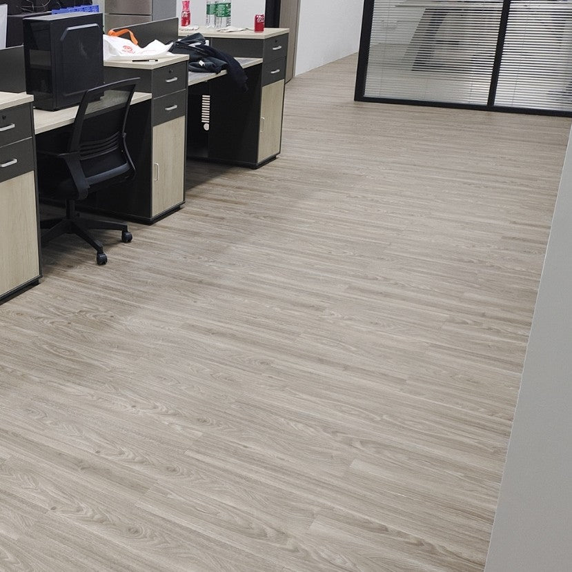 PVC Self-Adhesive Plastic Floor Stickers for Commercial Use in Bedrooms and Hallways, Indoor Renovation, Special for Cement Floors, Waterproof and Wear-Resistant