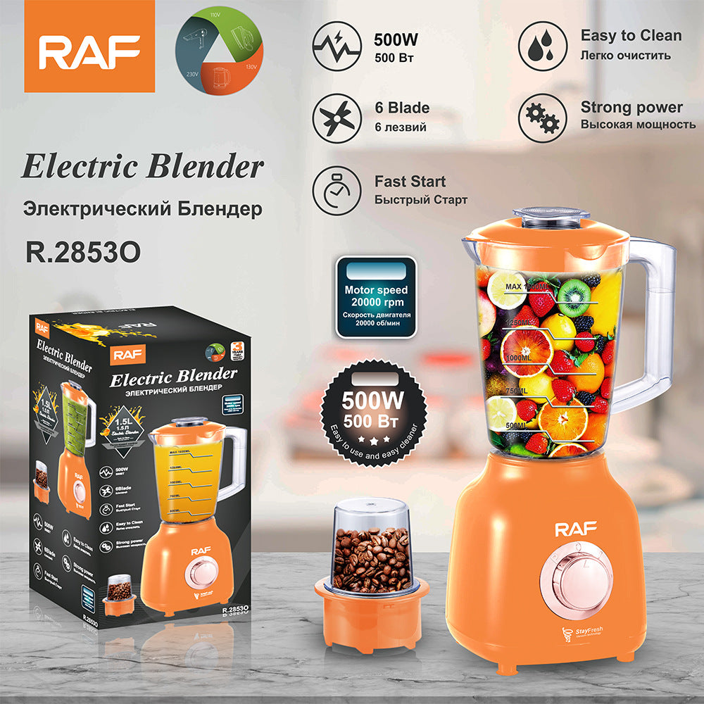 RAF EU Standard Juicer Household Juice Multi-Functional Soy Milk Maker Original Juice Machine Cooking Machine Bean Grinder Grinder