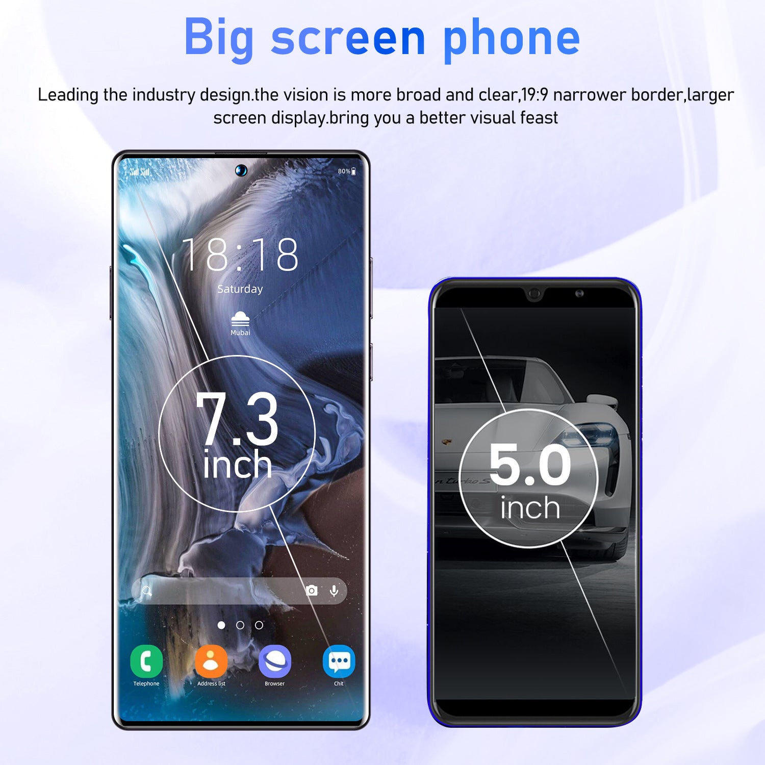 Popular S23+Ultra The phone is really..16+1T Large Memory Mobile Phone7.3High Definition Screen Factory Direct