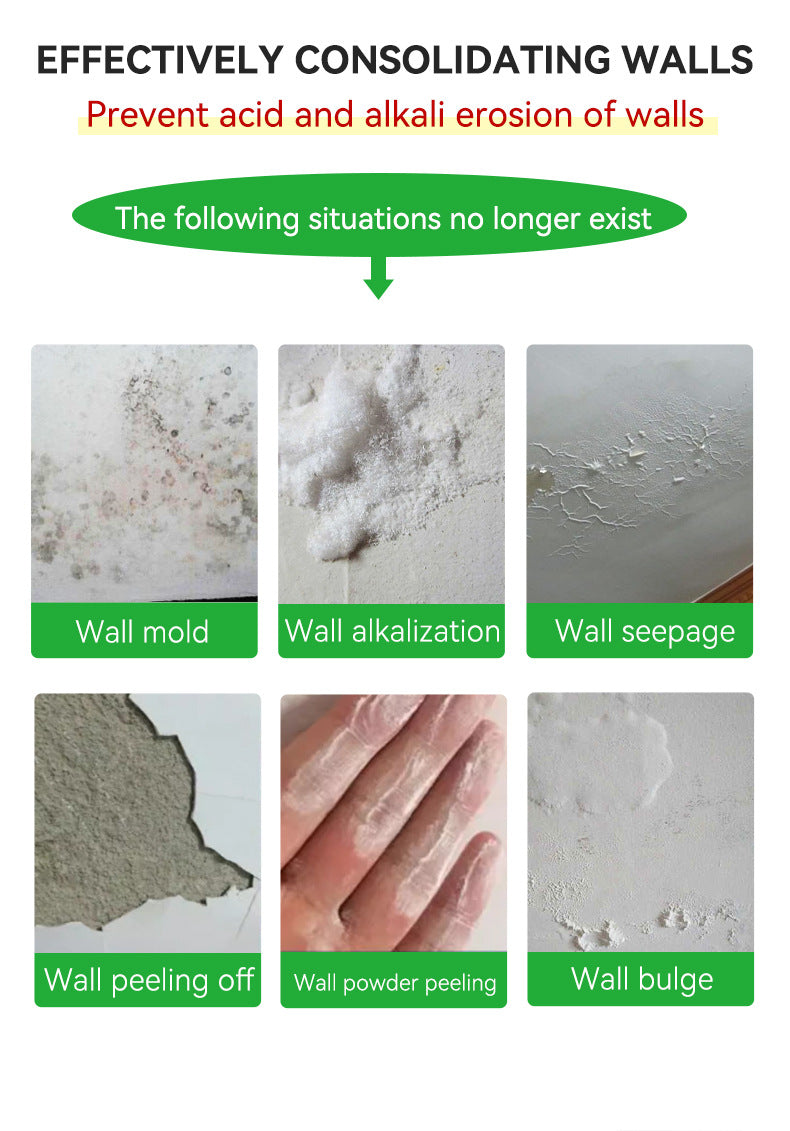 baolisi Sealing Primer Universal Anti-Alkali Anti-Mold Exterior Wall Dust Removal Dustproof Water-Based Coating for Walls and Floors
