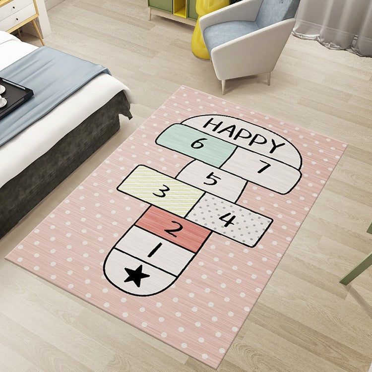 Bedroom Full Cover Early Education Baby Crawling Mat City Car Track Carpet Hopscotch Children's Room Game Mat