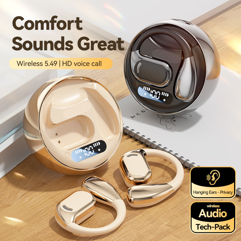 Chengruida M76Open Wireless Bluetooth Earphones Bone Conduction Ear-hook Running Sports Bluetooth Earphones