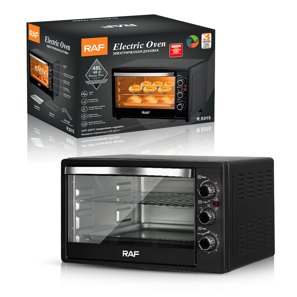 RAF Exclusive Supply European Standard Electric Oven35L Large Capacity Visual Baking Home Intelligent Cake Machine Breakfast Machine