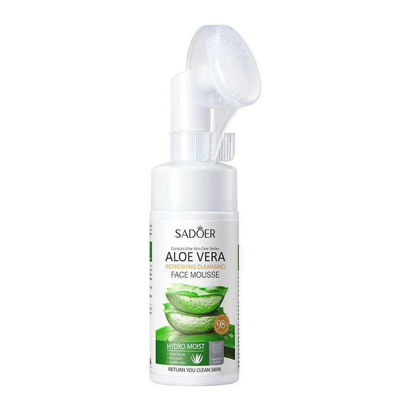 Aloe Vera Skincare Set SADOER Cleansing, hydrating, moisturizing, and nourishing  foreign trade manufacturer wholesale