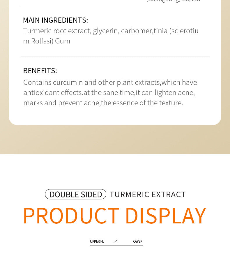 Turmeric Essence SADOER Antioxidant Moisturizing Essence30ml  Foreign Trade Manufacturer Wholesale