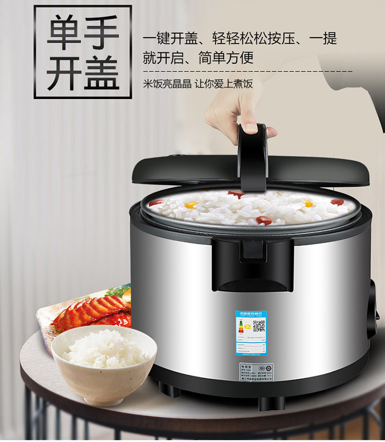 Small Home Appliance Factory Wholesale Large Capacity Xishi Pot Hotel Canteen10L13L18L Extra Large Rice Cooker20-35People