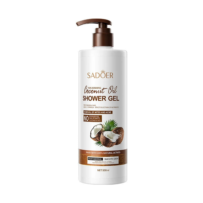 Coconut Oil Body Care Set SADOER Smooth, Soft, Moisturizing, Clean  Wholesale