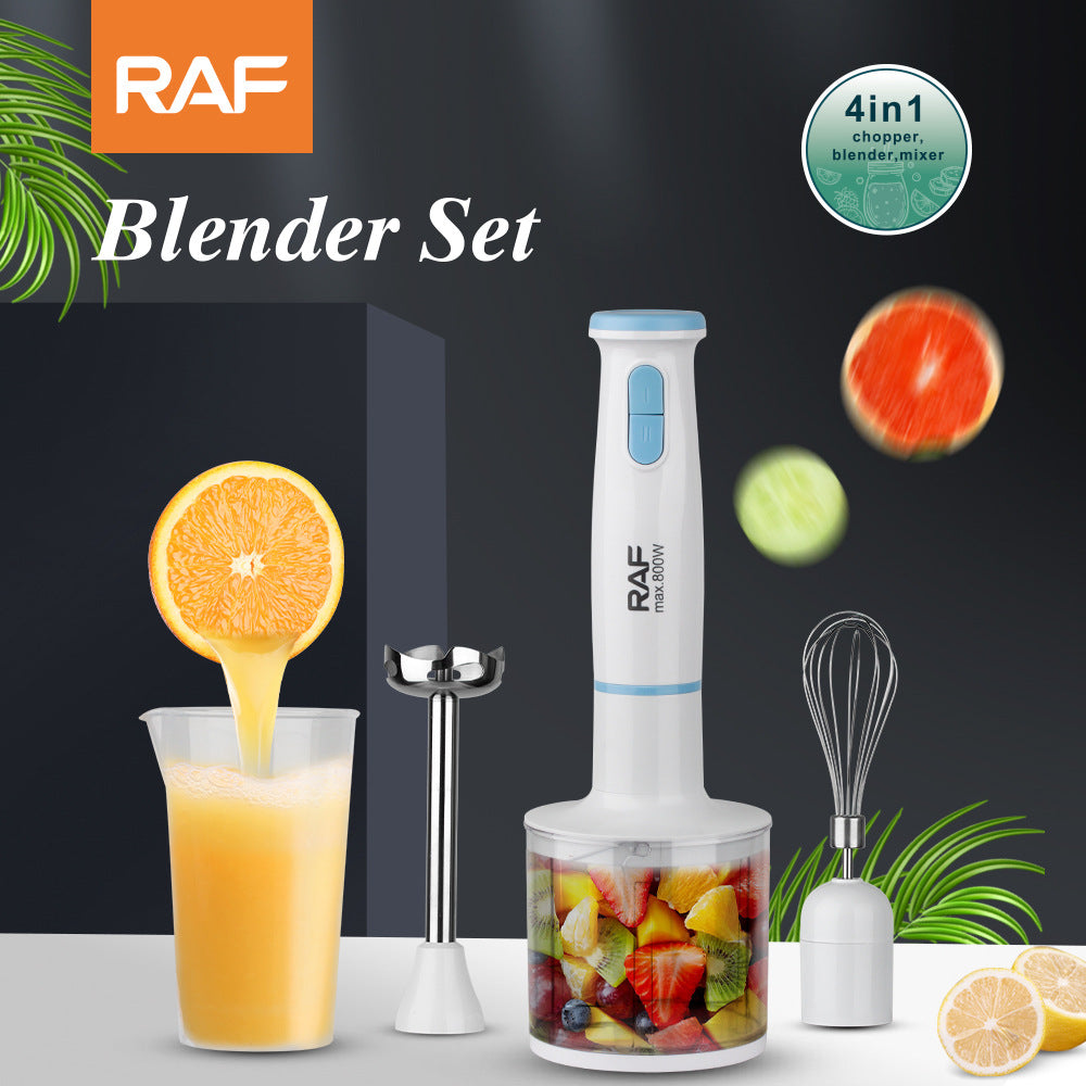 RAF 220V Handheld Food Processor Blender Multi-Functional Meat Grinder Mixer Stick