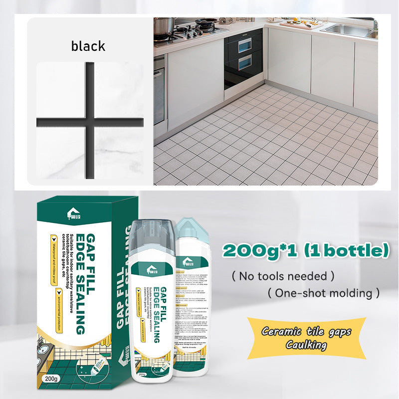 baolisi Aircraft Head Tile Floor Tile Corner Grout Paint Kitchen and Bathroom Sink Toilet Moisture-Proof Grout Agent