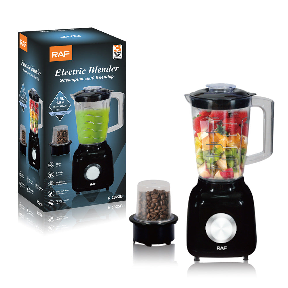 European Standard Blender for Home and Commercial Use, Smoothie Maker, Soy Milk Maker, Fruit Juicer, Plastic Cup Blender