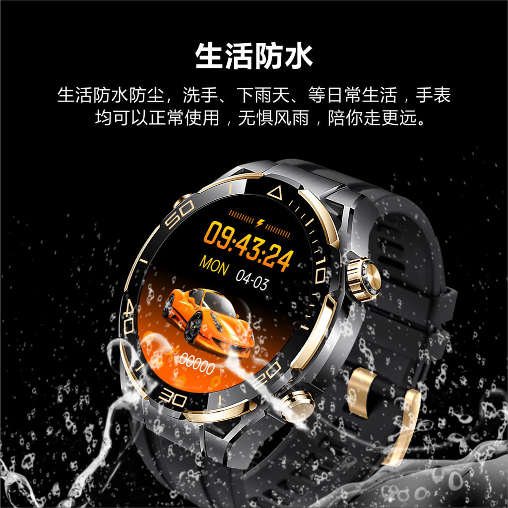 S30 Max Smart Watch1.52inch Bluetooth Call Heart Rate Step Count Sleep Monitoring Local Photo Album+Music