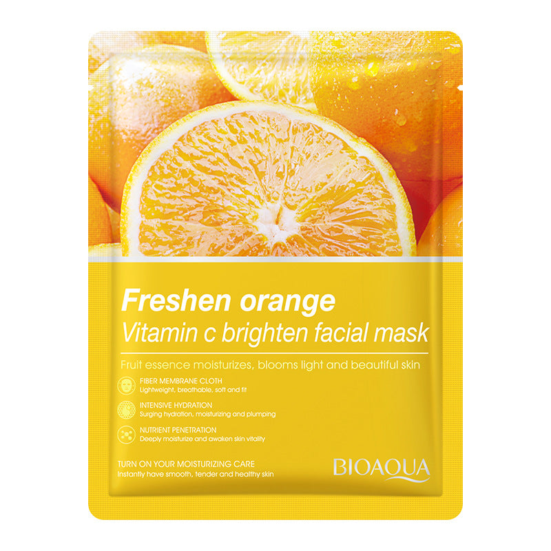 Mask BIOAOUA Plant and Fruit Face Mask Sheets Hydrating and Moisturizing  Wholesale OB