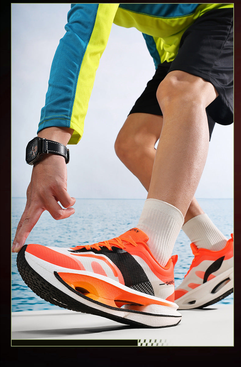 2025Spring New Ultra-light Breathable Professional Marathon Shoes are Truly Explosive+Carbon plate sports running shoes for men and women couples