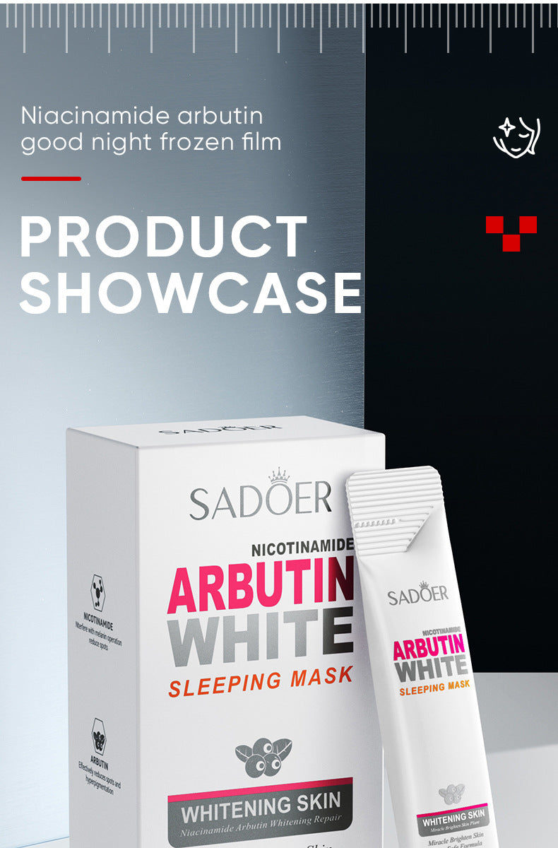 Niacinamide Arbutin Set SADOER Whitening, hydrating, and moisturizing skincare products  wholesale