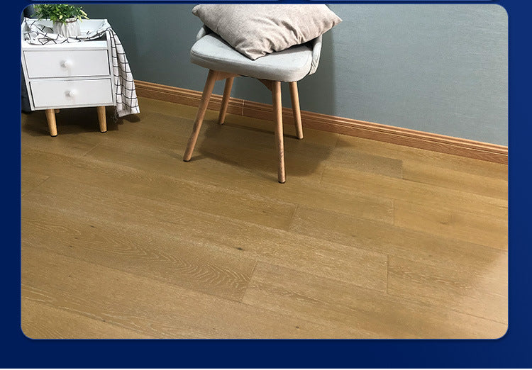 In stock wholesale Door-to-Door Installation Oak Multi-layer Small Knot Locking Solid Wood Flooring Eco-friendly Underfloor Heating Composite Flooring