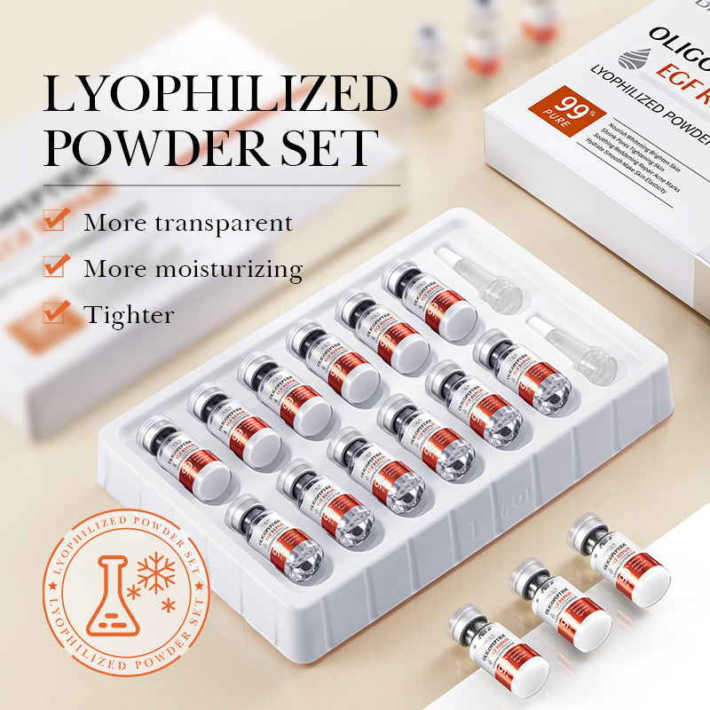 Oligopeptide Freeze-Dried Powder Set BIOAOUA Hydrating Moisturizing Nourishing Skin Care Wholesale for  Trade