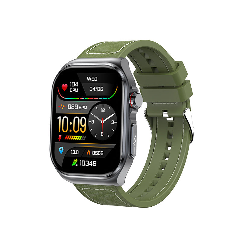 et585Smart Watch Blood Sugar Micro Physiotherapy Mood Fatigue Health Detection Bluetooth Call Smart Watch