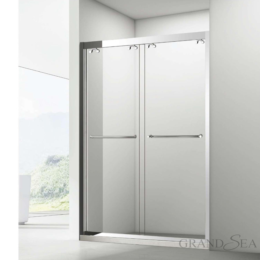 Factory Direct Sale Simple Style Design Tempered Glass Hotel Shower Glass Doors for Bath